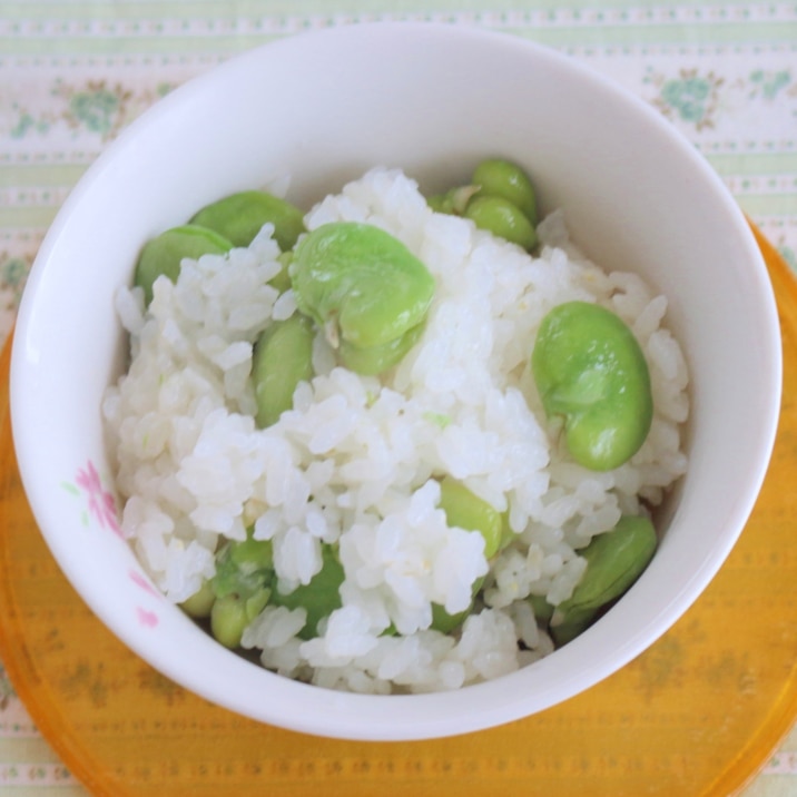 そら豆ご飯